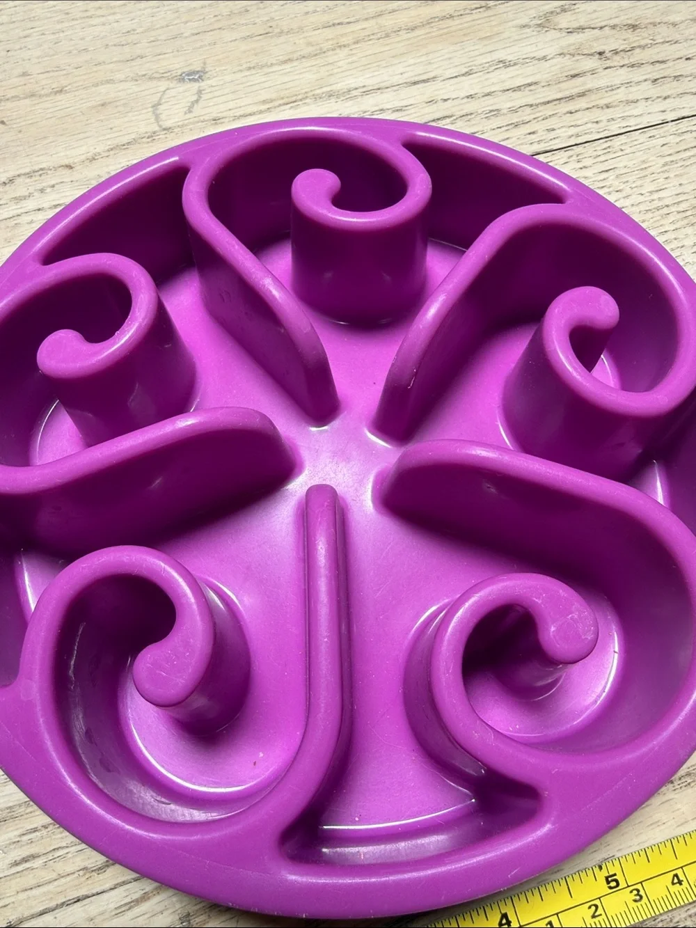 Slow Feeder Bowl for Dogs - Purple
